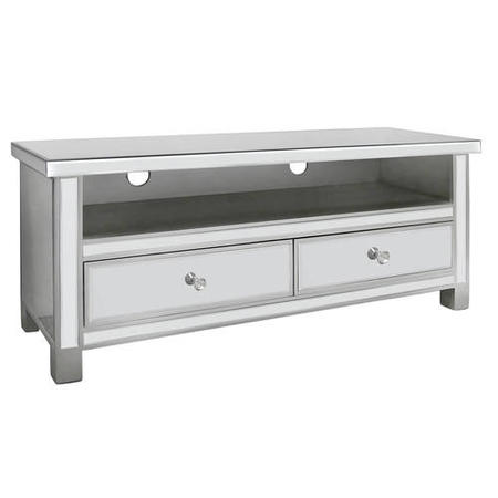 Aurora Boutique Mirrored TV Unit with Storage - TV's up to 43"