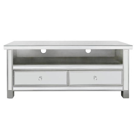 Aurora Boutique Mirrored TV Unit with Storage - TV's up to 43"