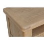 Large Smoked Oak TV Stand with Storage