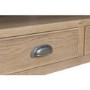 Large Smoked Oak TV Stand with Storage