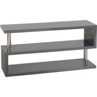 Charisma TV Stand in Grey Gloss