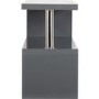 Charisma TV Stand in Grey Gloss