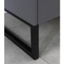 Wide Grey TV Stand with Storage - TV's up to 70" - Mamiko