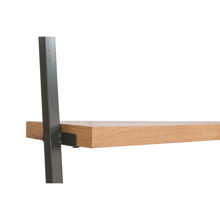 Industrial TV Unit with Shelves on Top