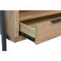 Industrial TV Unit with Shelves on Top