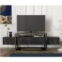 Gold and Marble Effect TV Stand