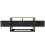 Gold and Marble Effect TV Stand