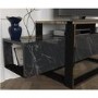 Gold and Marble Effect TV Stand