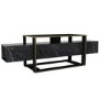 Gold and Marble Effect TV Stand