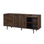 Foster Modern Storage TV Stand in Dark Walnut