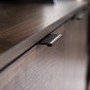 Foster Modern Storage TV Stand in Dark Walnut