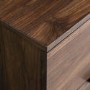 Foster Modern Storage TV Stand in Dark Walnut