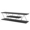 Canaz Minimalist TV Stand in Anthracite Grey