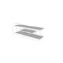 Canaz Minimalist TV Stand in Anthracite Grey