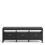 Large TV Stand with Storage in Black - TV's upto 74"  - Furniture to Go