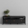 Large TV Stand with Storage in Black - TV's upto 77" - Furniture to Go