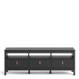 Large TV Stand with Storage in Black - TV's upto 77" - Furniture to Go