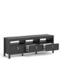 Large TV Stand with Storage in Black - TV's upto 77" - Furniture to Go