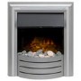 Adam Silver Inset Electric Fire - Lynx 3 in 1