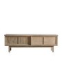 Wide Oak TV Stand with Storage - TV's up to 55" - Kyoto