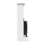 Be Modern 54" Electric Suite with Black Colman Stove and Flue - Sennen