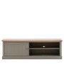 Large Sage Green Wooden TV Stand with Storage - TV's up to 55" - Eton - Caspian House