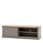 Large Sage Green Wooden TV Stand with Storage - TV's up to 55" - Eton - Caspian House