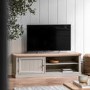 Large Sage Green Wooden TV Stand with Storage - TV's up to 55" - Eton - Caspian House