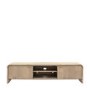 Large Mango Wood TV Stand with Storage - TV's up to 65" - Colonna - Caspian House
