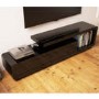 Evoque Black High Gloss TV Unit with Touch Open Drawers