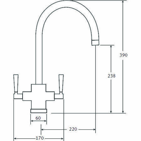 Franke RUK110BKDP Rotondo Undermount Single Bowl Ceramic Sink and Tap Designer Pack in Black