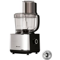Hotpoint FP1009AX0 1000W Full Food Processor Stainless Steel