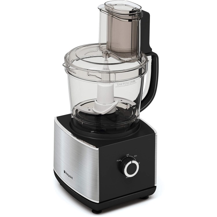 Hotpoint FP1009AX0 1000W Full Food Processor Stainless Steel