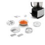 Hotpoint FP1009AX0 1000W Full Food Processor Stainless Steel