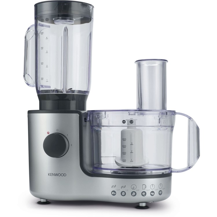 GRADE A2 - Kenwood FP195A MultiPro Food Processor & Blender - Silver