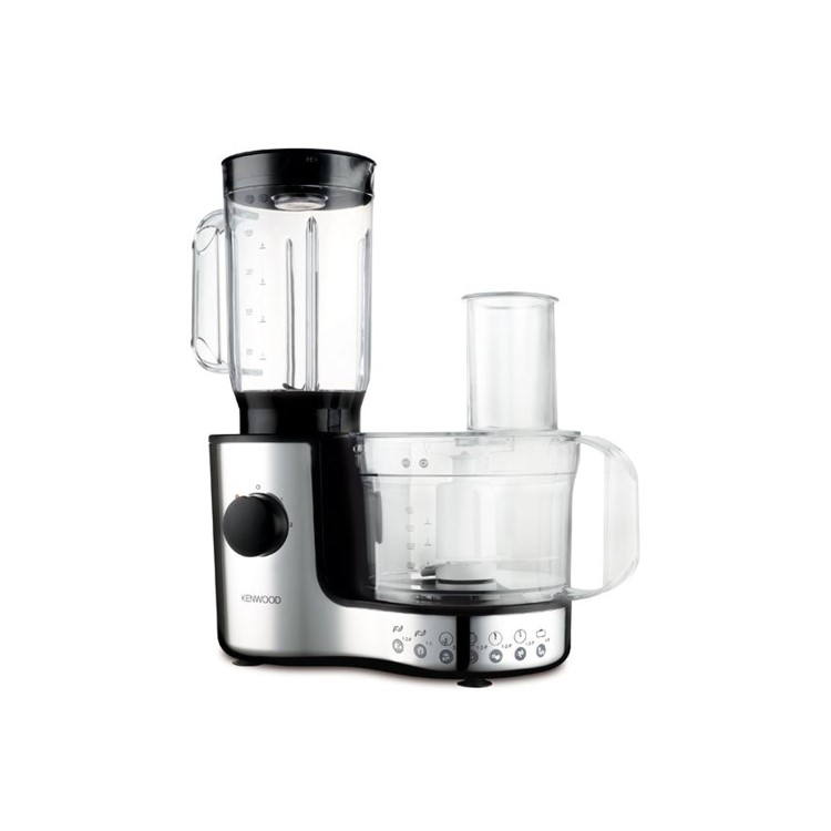 Kenwood FP196 Food Processor 600 W - Chrome Black
