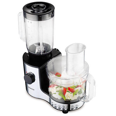 Kenwood FP196 Food Processor 600 W - Chrome Black