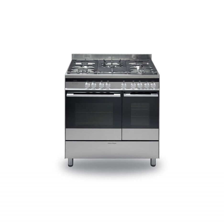 Fisher & Paykel OR90LDBGFX3 81565 90cm Wide Dual Fuel Double Oven Range