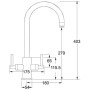 Franke FPTOSS Panto Single-flow Tap