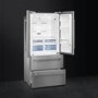 GRADE A2 - Smeg FQ55FX1 4-Door American Fridge Freezer Stainless Steel