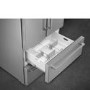 Refurbished Smeg FQ55FXDF Freestanding 508 Litre American Fridge Freezer Stainless Steel
