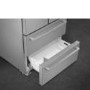 Refurbished Smeg FQ55FXDF Freestanding 508 Litre American Fridge Freezer Stainless Steel