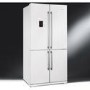 GRADE A1 - Smeg FQ60BPE Four Door Frost Free American Fridge Freezer - White