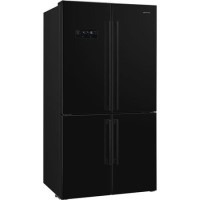 Smeg 511 Litre American Fridge Freezer - Black