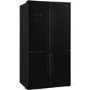 Smeg 511 Litre American Fridge Freezer - Black