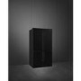 Smeg 511 Litre American Fridge Freezer - Black