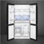 Smeg 511 Litre American Fridge Freezer - Black