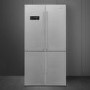 Smeg FQ60XDAIF American Style Four Door Fridge Freezer - Stainless Steel
