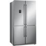 GRADE A2 - Smeg FQ60XPE Four Door Frost Free American Fridge Freezer - Stainless Steel