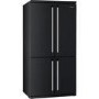 Smeg FQ960N 90cm Victoria Black Freestanding Four Door Fridge Freezer